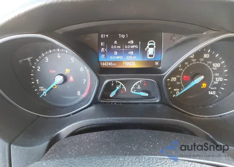 2017 Ford Focus Sel из США, поврежденный, VIN 1FADP3H26HL247222